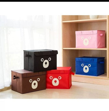 Panda toy storage box