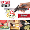 CLEVER CUTTER  2-in-1 Knife. RGshop