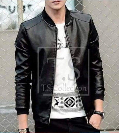 New stylish Artificial Leather Jacket for men RGshop