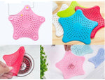 Pack of 5 Silicone Sink Star