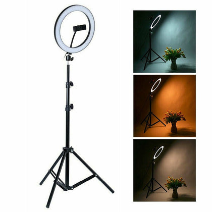 Ring light with 7 Feet stand and mobile holder Best Quality. RGshop