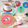 Silicone USB Operate Cup Tea Warmer Plate