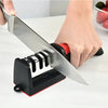 Multifunctional 3 Steps Manual Knife/Scissors Sharpener with Box