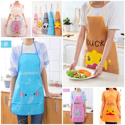 Imported Waterproof Parachute Fabric Kitchen Aprons