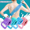 Silicone Body Back Scrubber, Double Side Bathing