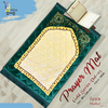 Soft & Comfortable High Quality Fabric Foam Printed Prayer Mat Gold Series