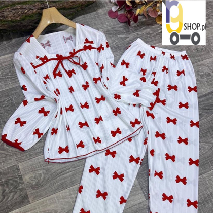 2pcs western embroidery top & trouser for women