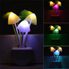 LED Auto sensor Mashroom Shape Night Lamp Electric Lamp with Box