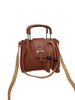 Chic and Stylish Ladies Handbag - Soft Leather, Beautiful Colors, Compact Size