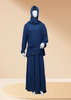 Artical 3 pec Abaya set  with skirt & scarf