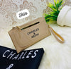 Double Zipper Luxury Women's Wallet - PU Leather, 10 Colors, High Quality