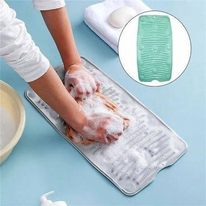 Portable Folding Non-Slip Mini Silicone Washboard