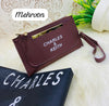 Double Zipper Luxury Women's Wallet - PU Leather, 10 Colors, High Quality