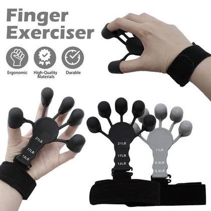 finger belt exerciseing