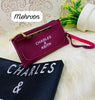 Double Zipper Luxury Women's Wallet - PU Leather, 10 Colors, High Quality