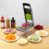 16in1 Multifunctional Vegetable Chopper Veggie Slicer with Basket