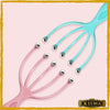 New Relieve Pressure for Head Steel Ball Massager Five Finger Scalp Massager Claw RCare Promote Blood Circulation Toolelief