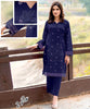 Khaddar Small Flawer Embroidery 2pcs Suit for Women