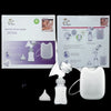 Manual Breast Pump With Milk Bottle, Portable Breastfeeding