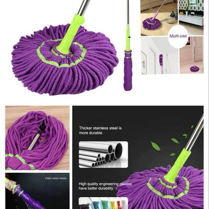 MicroFibre Twister Long Handle Mop