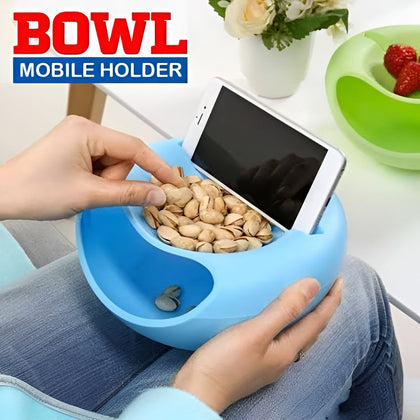 2in1 Dry Fruits Bowl with Mobile Holder