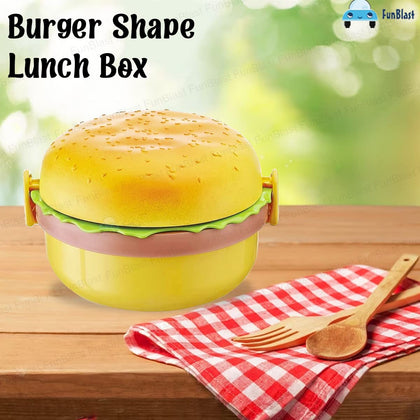 BURGER SHAPED LUNCH BOX