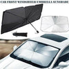 Umbrella Car Front Windshield SunShade with Pouch