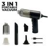 3-in-1 Rechargeable Portable Vacuum, Duster, & Air Pump