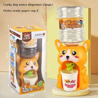 Kids Water Dispenser with 2 Cups Assorted Designs