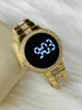 Touch Screen Led Fancy Jewellery Watch for Women