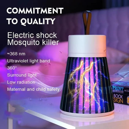 Direct insert mosquito killing lamp