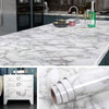 Stone Adhesive Sheet Elegant White Marble Sheet