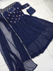 Neck & Sleeves Sequence Embroidered with Lace and front & Back Pearls Attached  Maxi with Pearls Dupatta 3PCs.