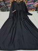 Front Zip & Side Pocket Abaya With Adjustable Belt