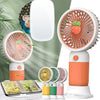 Rechargeable Mini Handy Fruits,Characters Fan