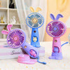 Rechargeable Mini Handy Rabbit Style Fan