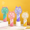 Rechargeable Mini Handy Moon Button Fan Quantity