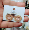 Heart Shape Stone Work Earrings for Women