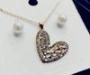 Beautiful Heart Chain  Locket & Tops