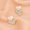 New Fashion Dobal Heart Earrings For Women