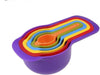 Multi Colour Measuring Cup 6pc Set