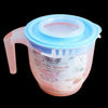 Multipurpose Plastic Measuring Jug and Mixer Bowl with Lid