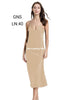 woman long  Nightdress Silky Nightie Soft V Neck Nightwear