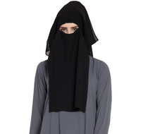 3-layer naqab designed for full coverage and comfor