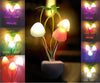 Smart Mushroom LED Night Light with Auto Sensor & 3 Color Modes – Plug-in Touch Control Lamp
