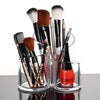 Acrylic Makeup Organizer – Transparent Cosmetic Brush, Lipstick & Beauty Blender Holder