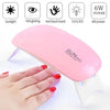 Mini UV LED Nail Lamp – Pocket-Size Portable Gel Nail Dryer for Quick Curing