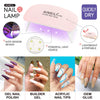 Mini UV LED Nail Lamp – Pocket-Size Portable Gel Nail Dryer for Quick Curing