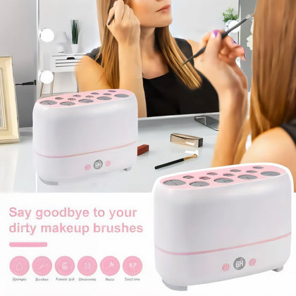 Professional 12-Pcs Makeup Brush Dryer – Dries All Brushes at Once