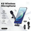 Single K8 Wireless Rechargeable Collar Microphone